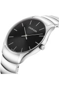 Montre Qwartz bracelet acier Calvin klein Argent / Noir K4D2114V