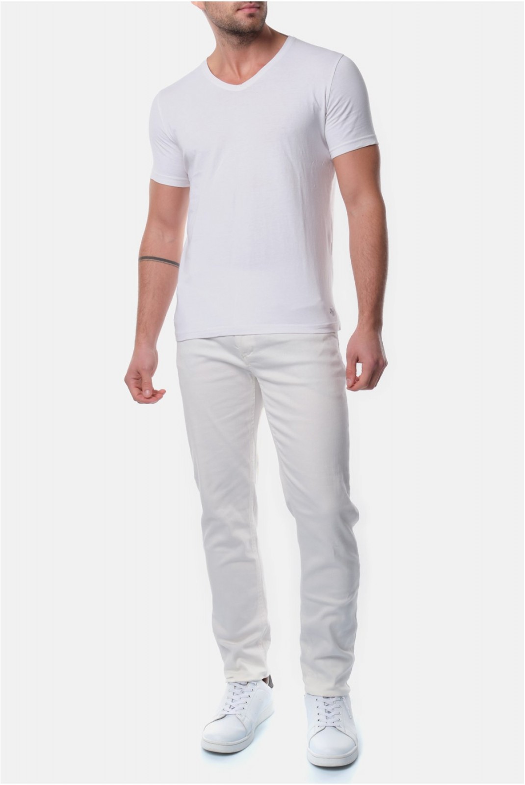 Pantalon chino stretch Kizaru Hopenlife COCONUT MILK KIZARU