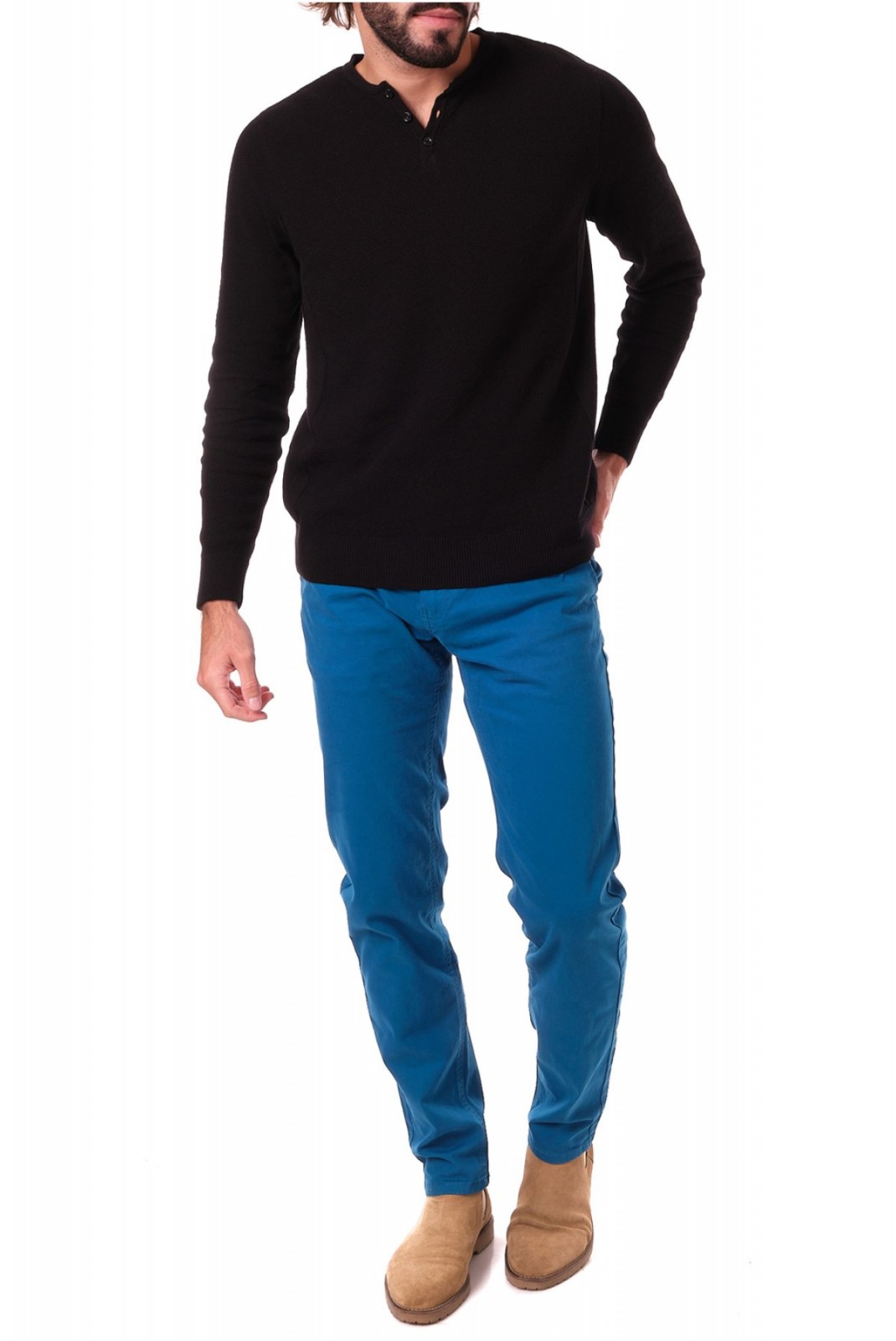 Pantalon slim stretch Perona Hopenlife INDIGO PERONA