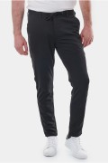 Pantalon chino uni maille Hopenlife NOIR TOSHI