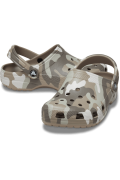 Sabots camouflage Classic printed Crocs MUSHROOM/MULTI 206454