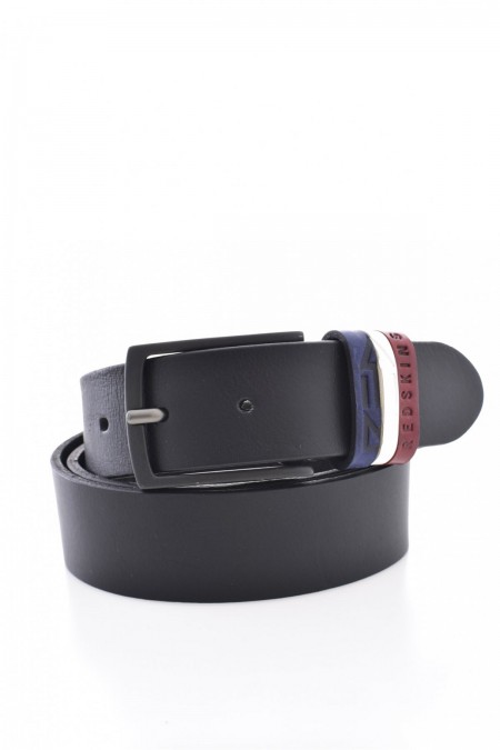 Ceinture en cuir véritable Redskins NOIR MURRA