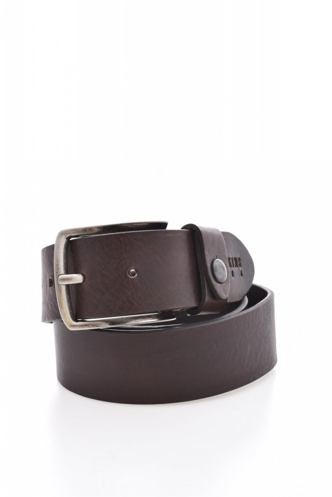 Ceinture en cuir véritable Redskins MARRON MIXES