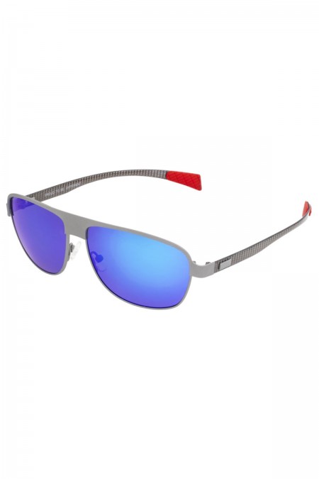 Lunettes soleil polarisées monture titane Breed Argenté BSG007SR