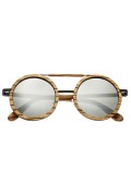 Lunettes soleil polarisées bois Bondi Earthwood Marron ESG003Z