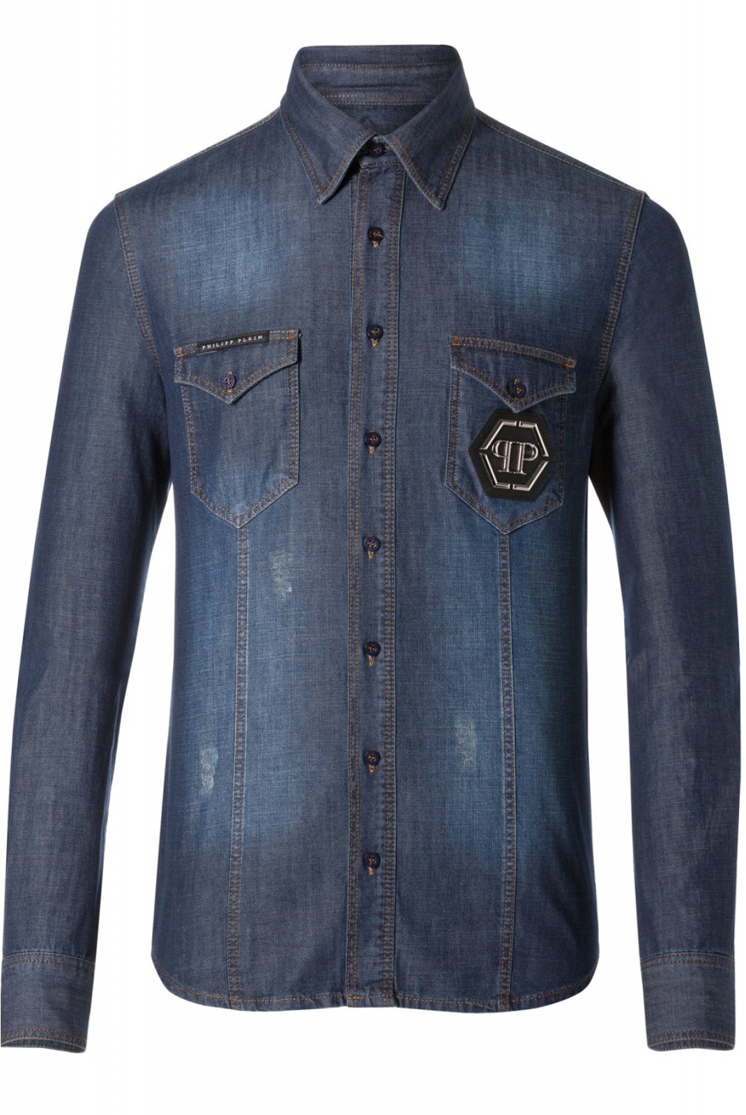 Chemise denim MDP0036 FULL Philipp plein 14SE JEANS MDP0036