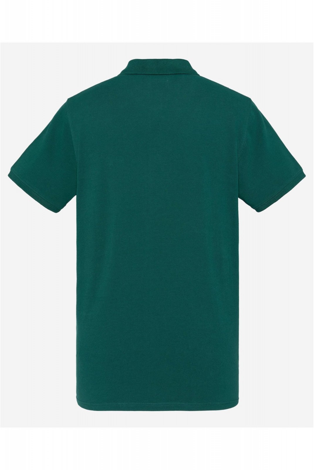 Polo coton logo brodé Schott GREEN S0022