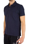 Polo 100% coton Eduardo Cerruti 1881 NAVY EDUARDO