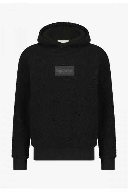 Sweat polaire à capuche Mendes Cerruti 1881 BLACK 11828 MENDES