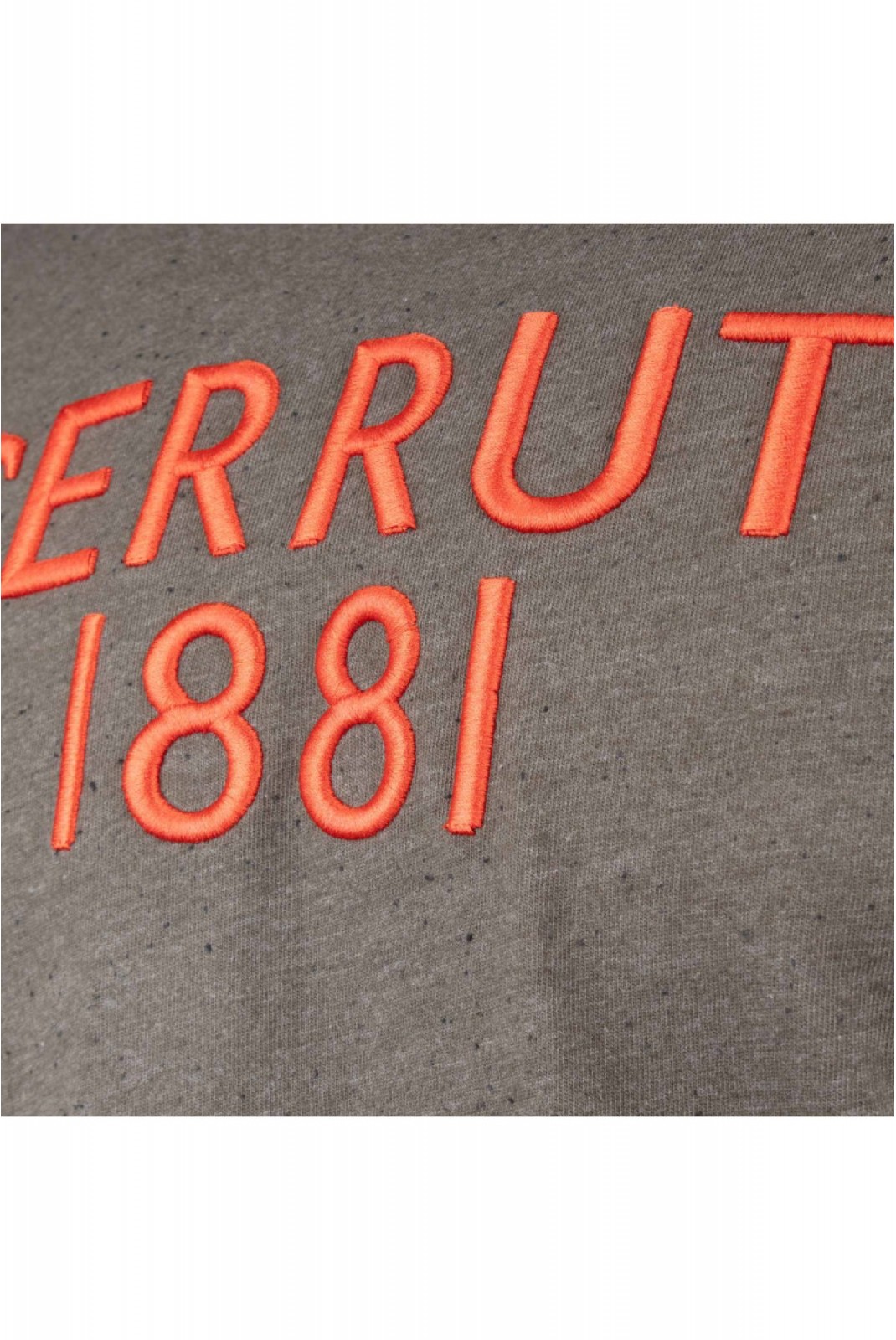 Tshirt logo brodé Coloratura Cerruti 1881 KAKI COLORATURA