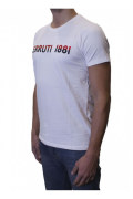 TShirt stretch gros logo Gimignano Cerruti 1881 WHITE GIMIGNANO