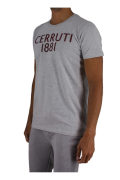 TShirt coton gros logo Cerruti 1881 GRIS ABRUZZO