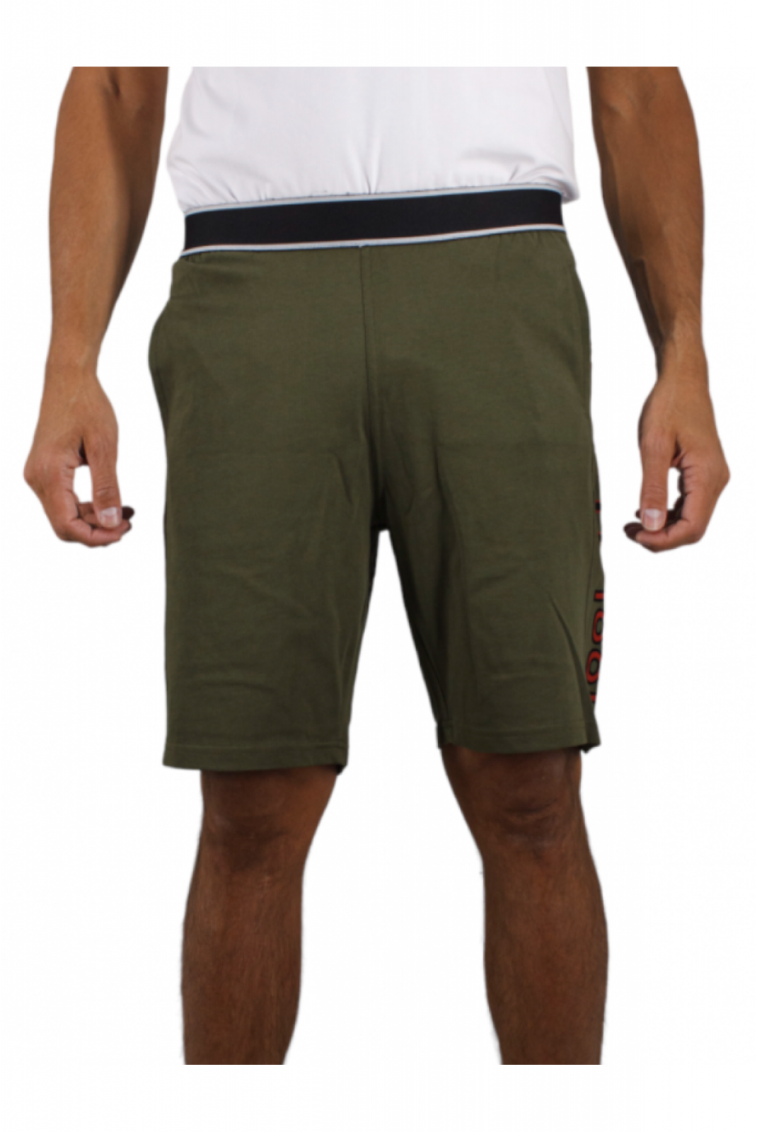 Short logo latéral Buffa Cerruti 1881 KAKI BUFFA