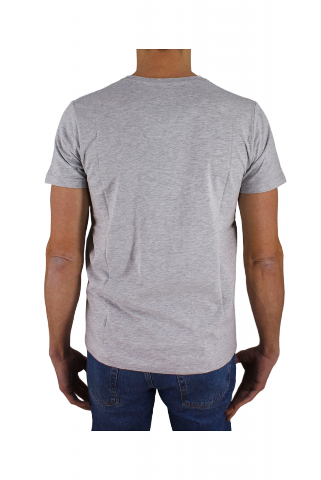 TShirt uni col V Cerruti 1881 GREY AQUAROSSA