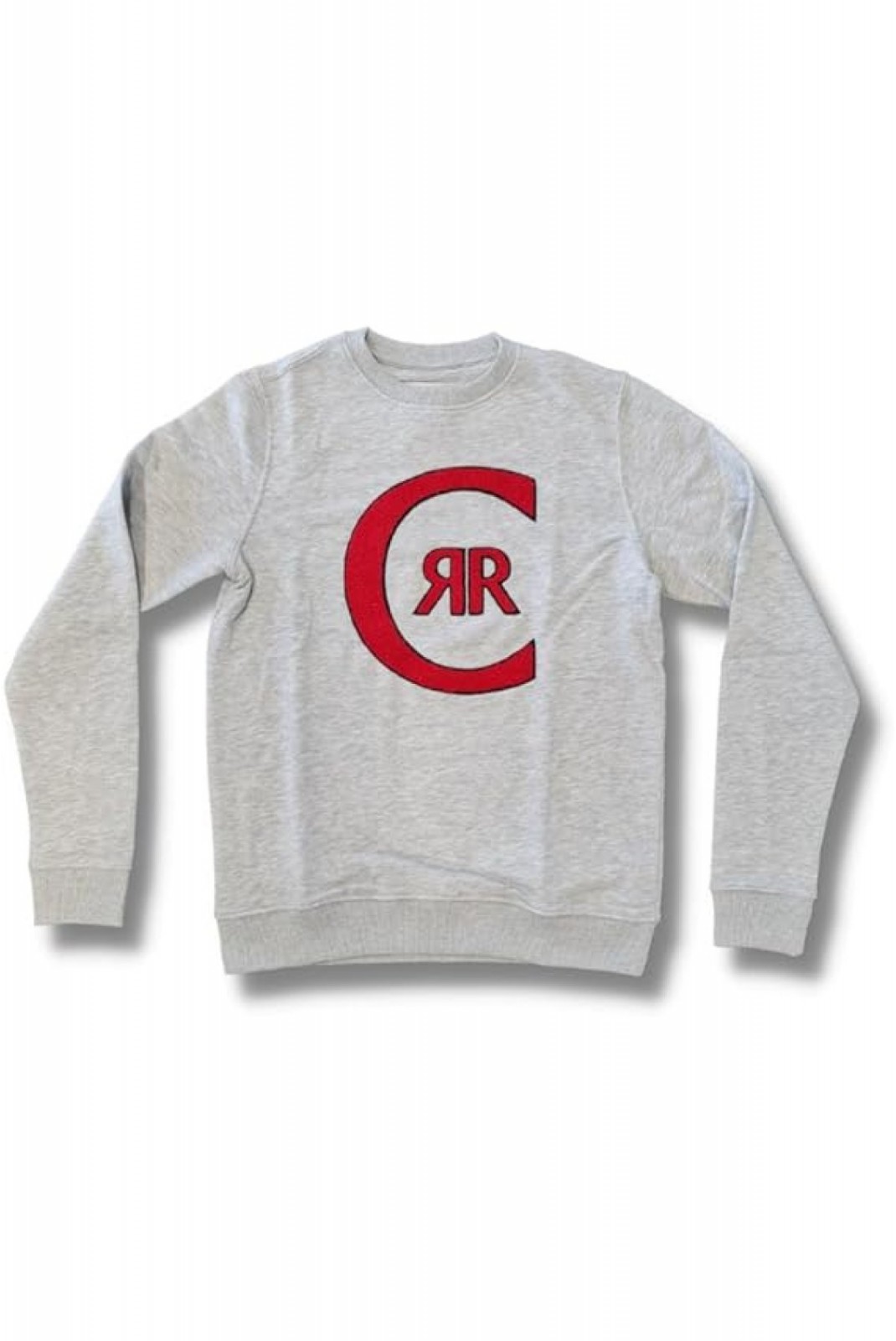 Sweat gros logo Cerruti 1881 GREY/RED POETICO