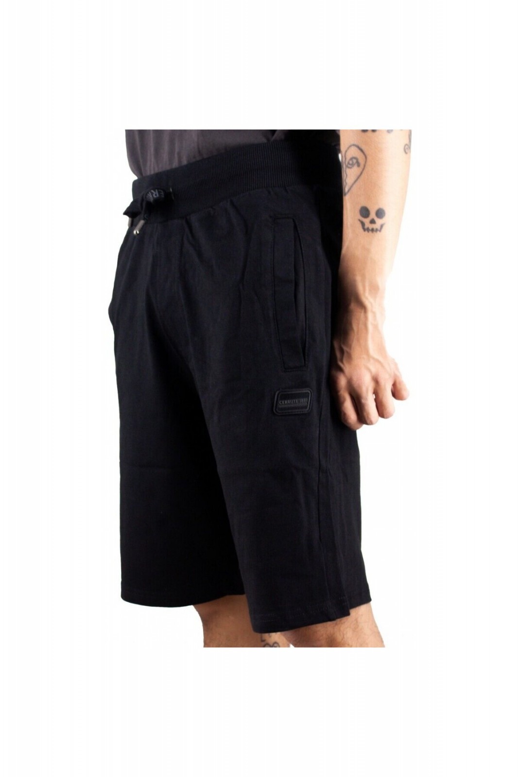 Short en jersey Etretat Cerruti 1881 BLACK ETRETAT