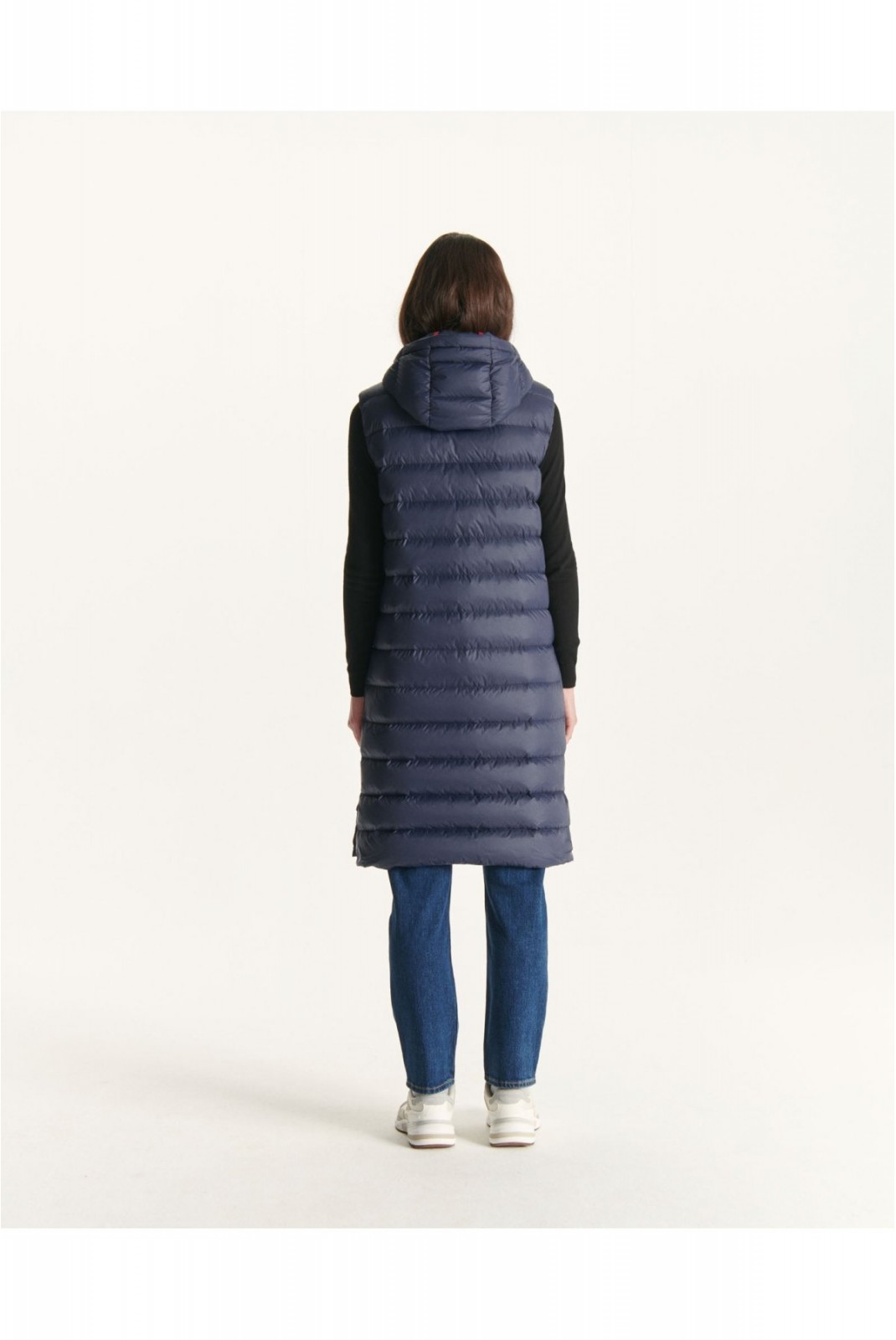 Doudoune longue sans manches Lola Just over the top 104 NAVY LOLA