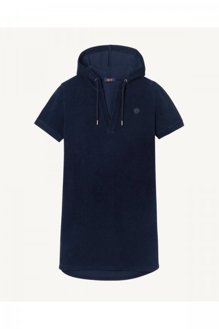 Robe capuche en éponge Just over the top 104 NAVY MEG