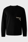 Sweat print dos Calvin klein BEH Ck Black J30J325155