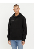 Sweat capuche print dos Calvin klein BEH Ck Black J30J325490