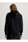 Sweat capuche léger print logo Calvin klein BEH Ck Black J30J325340