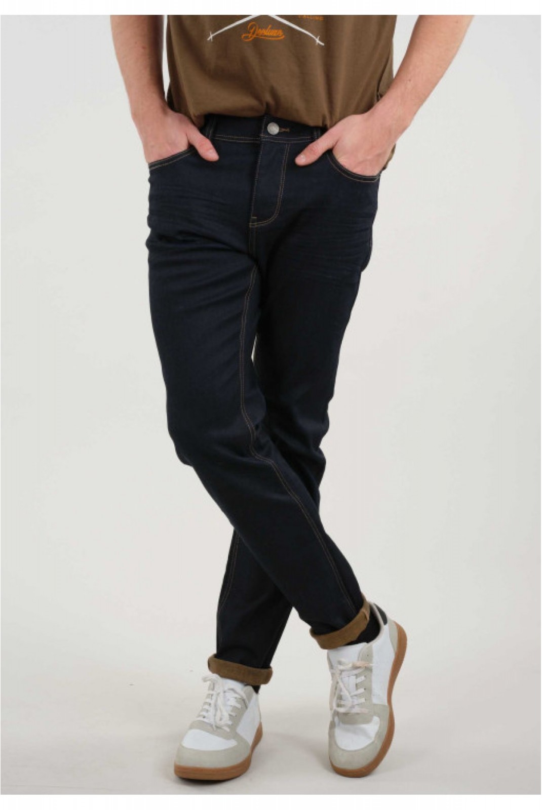 Jean slim coton stretch Carlos Deeluxe BRUT CARLOS