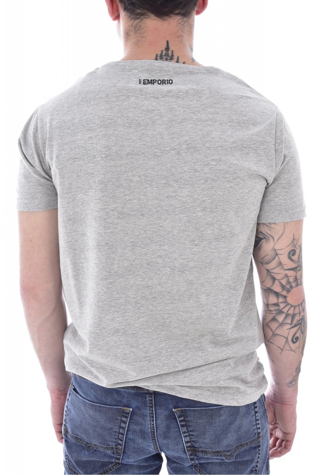 TShirt stretch bandes logo Just Emporio GREY MEL JE-MALKIM-01