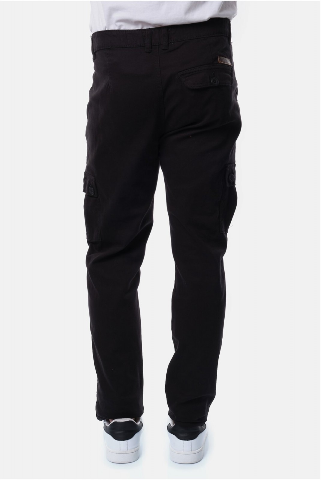 Pantalon cargo droit stretch Hopenlife NOIR TRAFALGAR