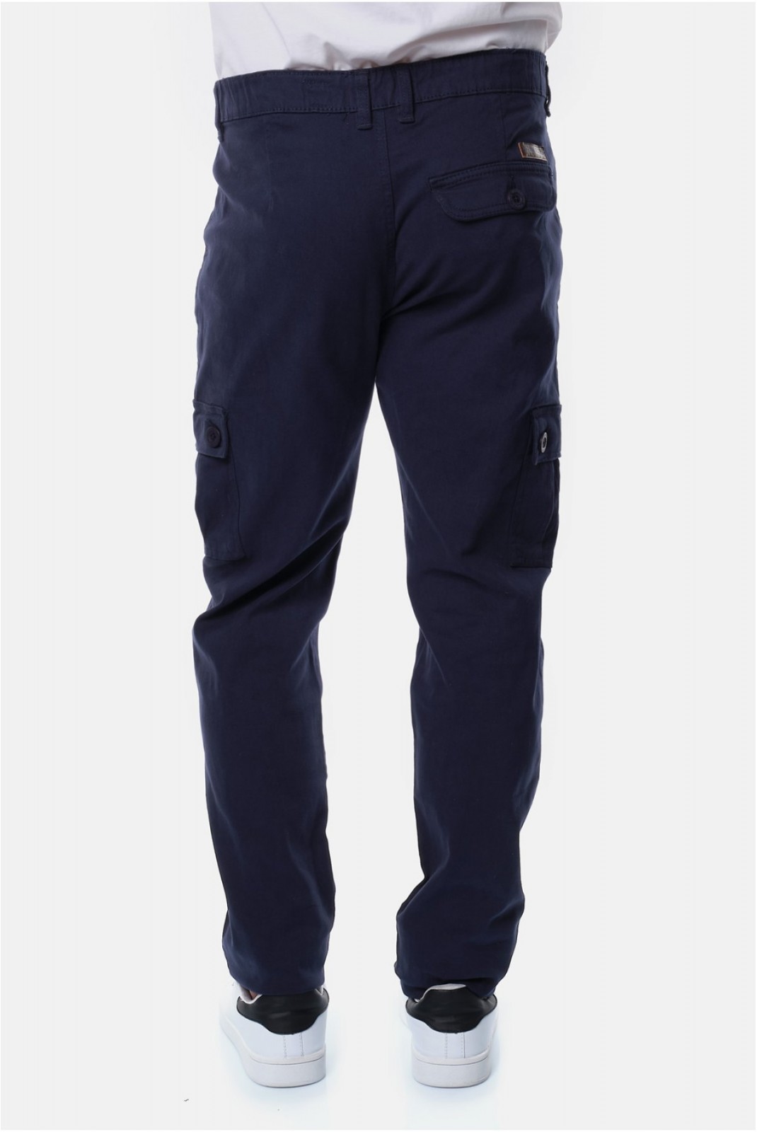 Pantalon cargo droit stretch Hopenlife NAVY TRAFALGAR