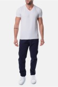 Pantalon cargo droit stretch Hopenlife NAVY TRAFALGAR