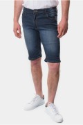 Bermuda denim slim stretch Hopenlife RAW BLUE CHOPPER