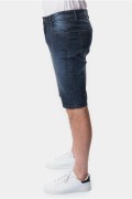 Bermuda denim slim stretch Hopenlife RAW BLUE CHOPPER