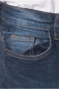 Bermuda denim slim stretch Hopenlife RAW BLUE CHOPPER