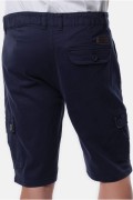 Bermuda cargo slim stretch Newgate Hopenlife NAVY NEWGATE