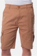 Bermuda cargo slim stretch Newgate Hopenlife TABAC NEWGATE