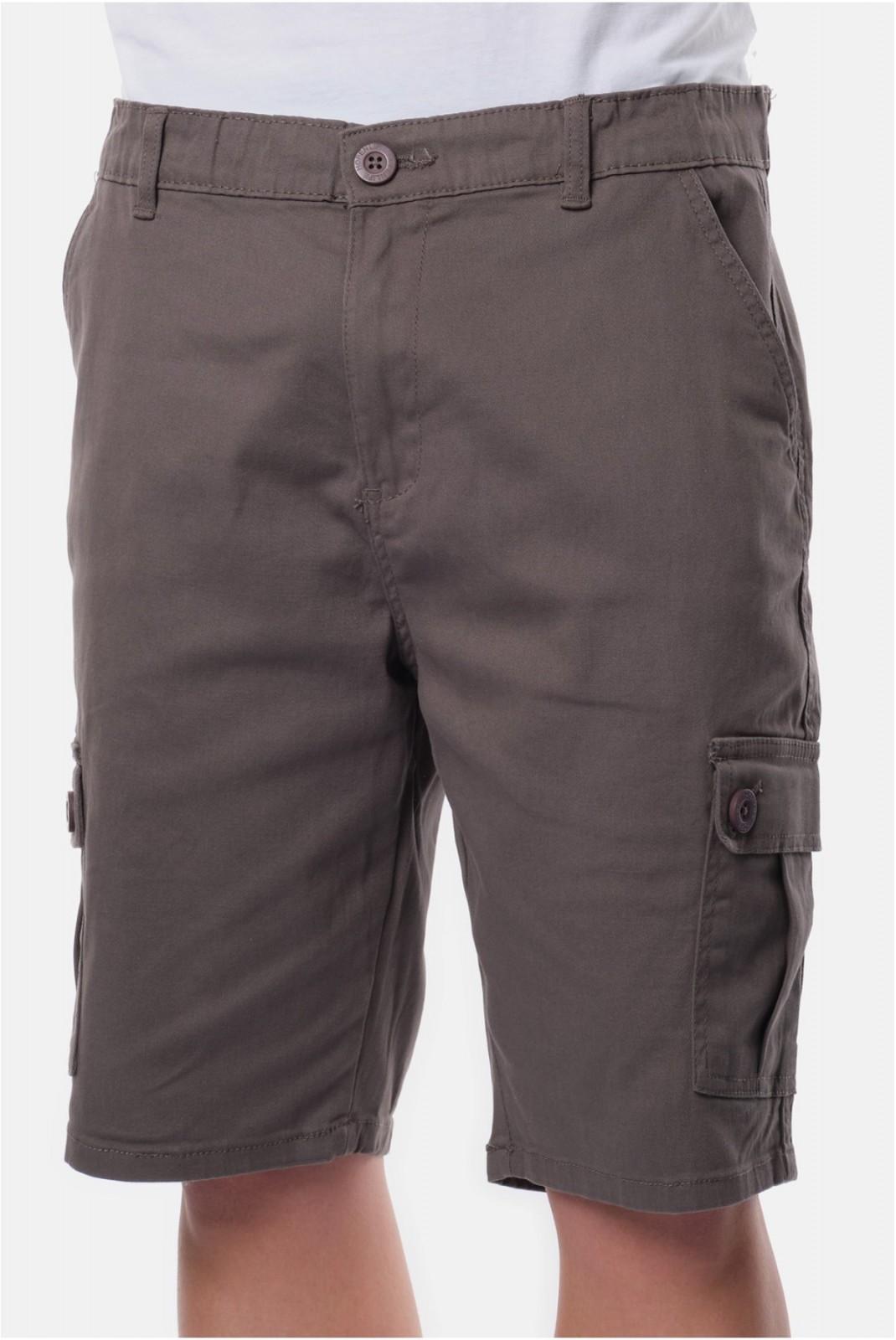 Bermuda cargo slim stretch Newgate Hopenlife GRIS NEWGATE