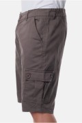 Bermuda cargo slim stretch Newgate Hopenlife GRIS NEWGATE