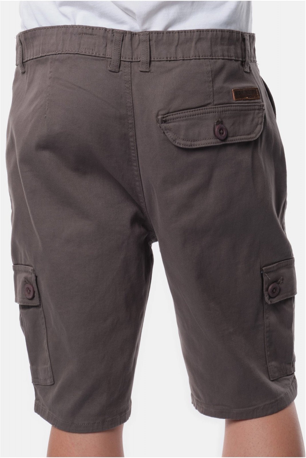 Bermuda cargo slim stretch Newgate Hopenlife GRIS NEWGATE