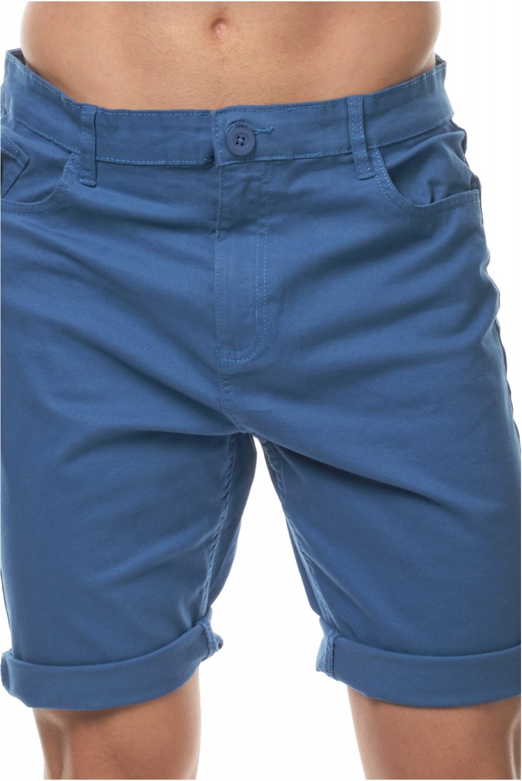 Bermuda slim stretch Temari Hopenlife INDIGO TEMARI