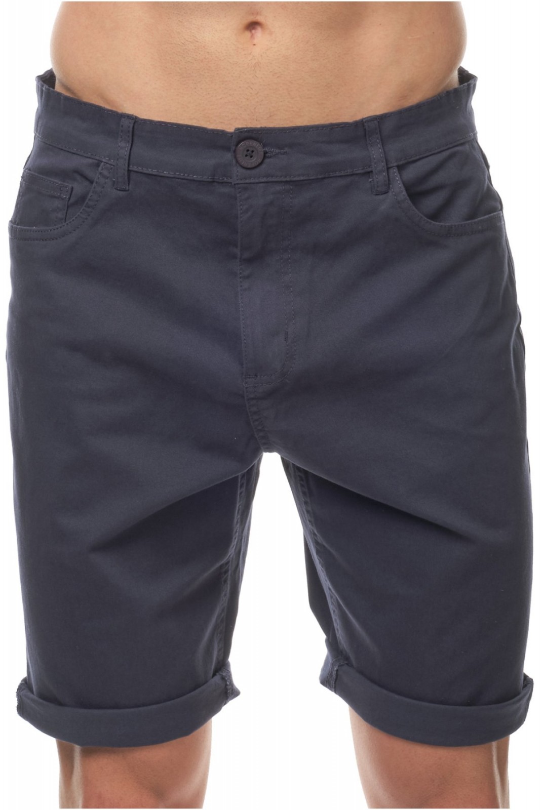 Bermuda slim stretch Temari Hopenlife NAVY TEMARI