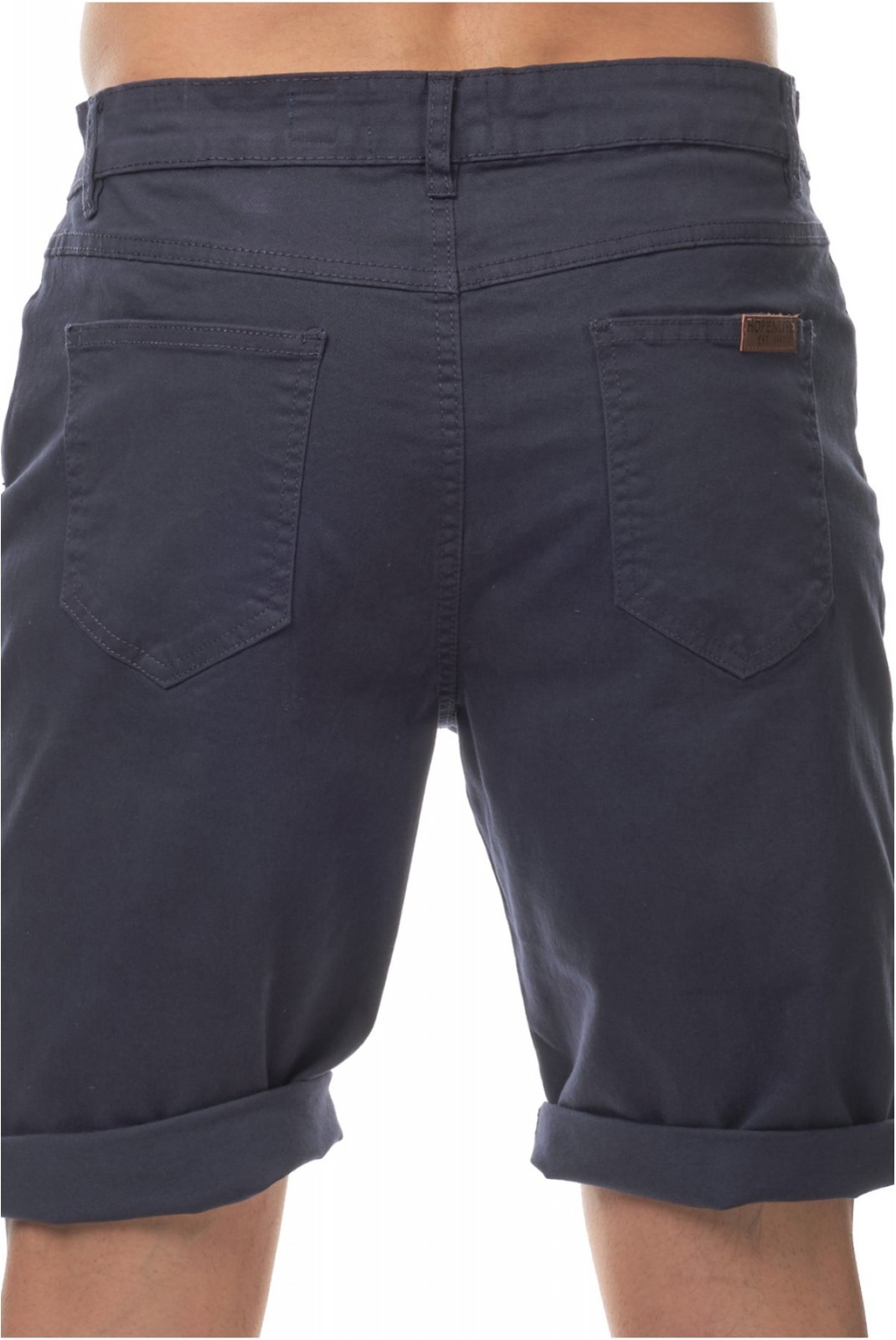 Bermuda slim stretch Temari Hopenlife NAVY TEMARI