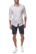 Bermuda slim stretch Temari Hopenlife NAVY TEMARI