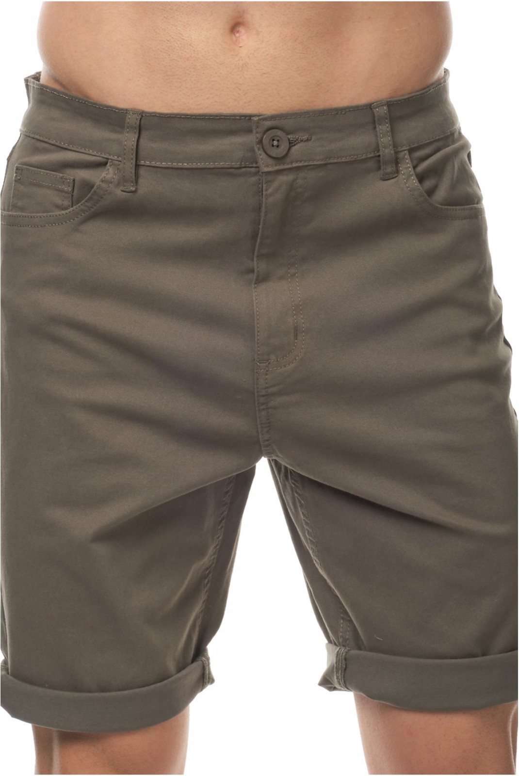 Bermuda slim stretch Temari Hopenlife KAKI TEMARI