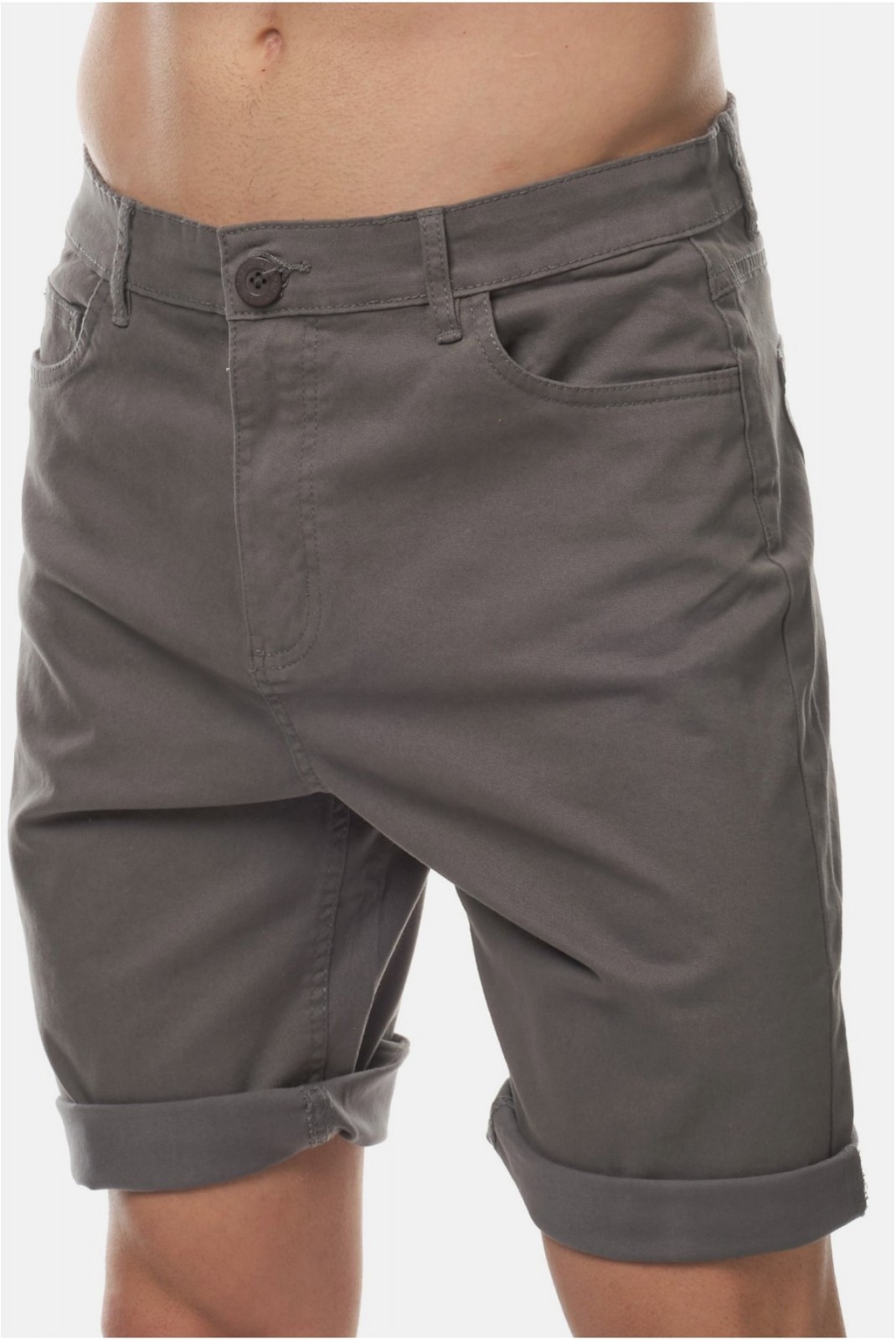 Bermuda slim stretch Temari Hopenlife GRIS TEMARI