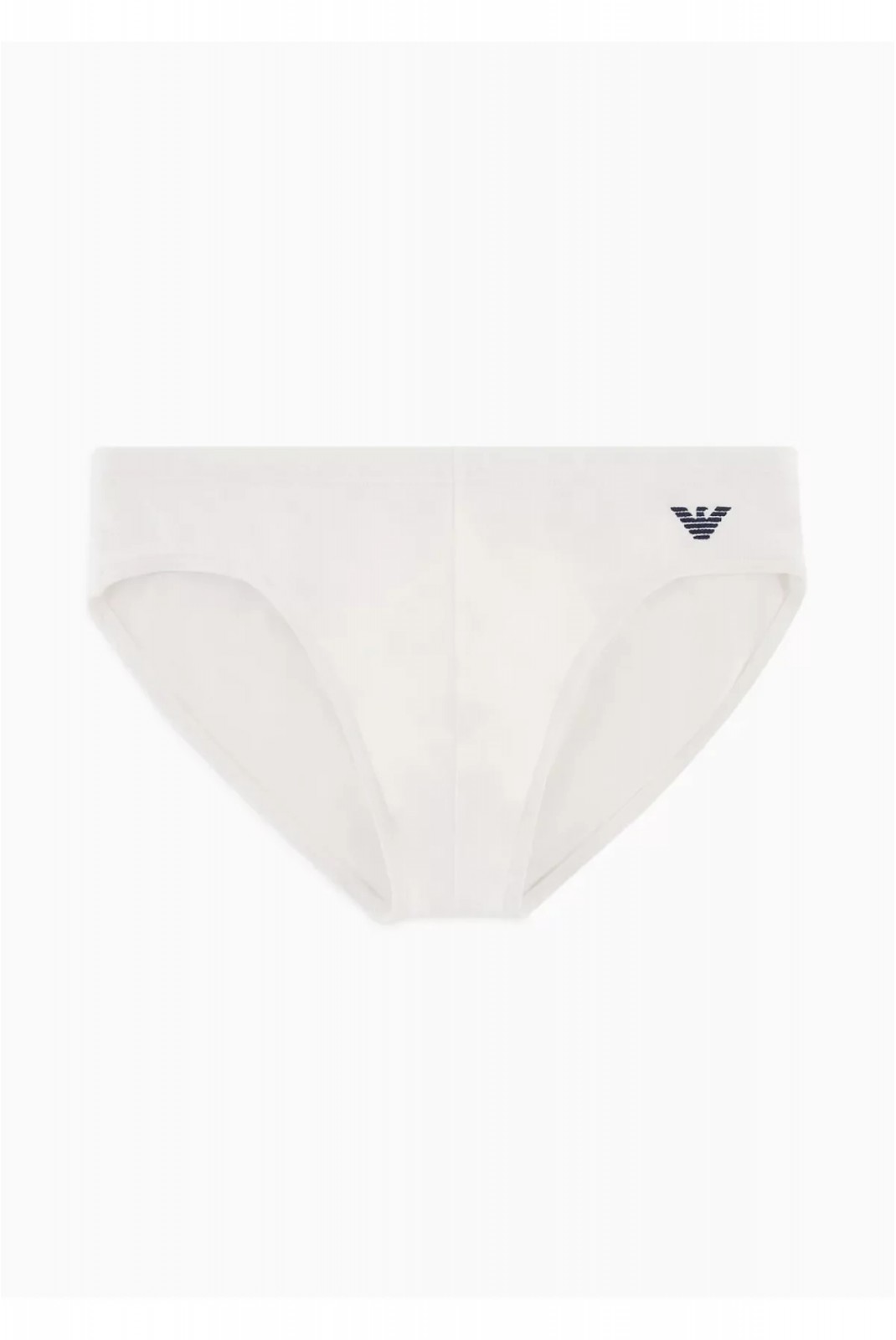 Slip de bain logo brodé Emporio armani 00010 BIANCO 211720 4R401