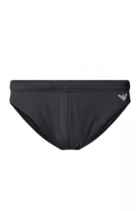 Slip de bain logo brodé Emporio armani 00020 NERO 211720 4R401