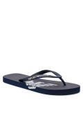 Tongs PVC print logo Emporio armani N527 NAVY+WHITE XVQS08 XN746