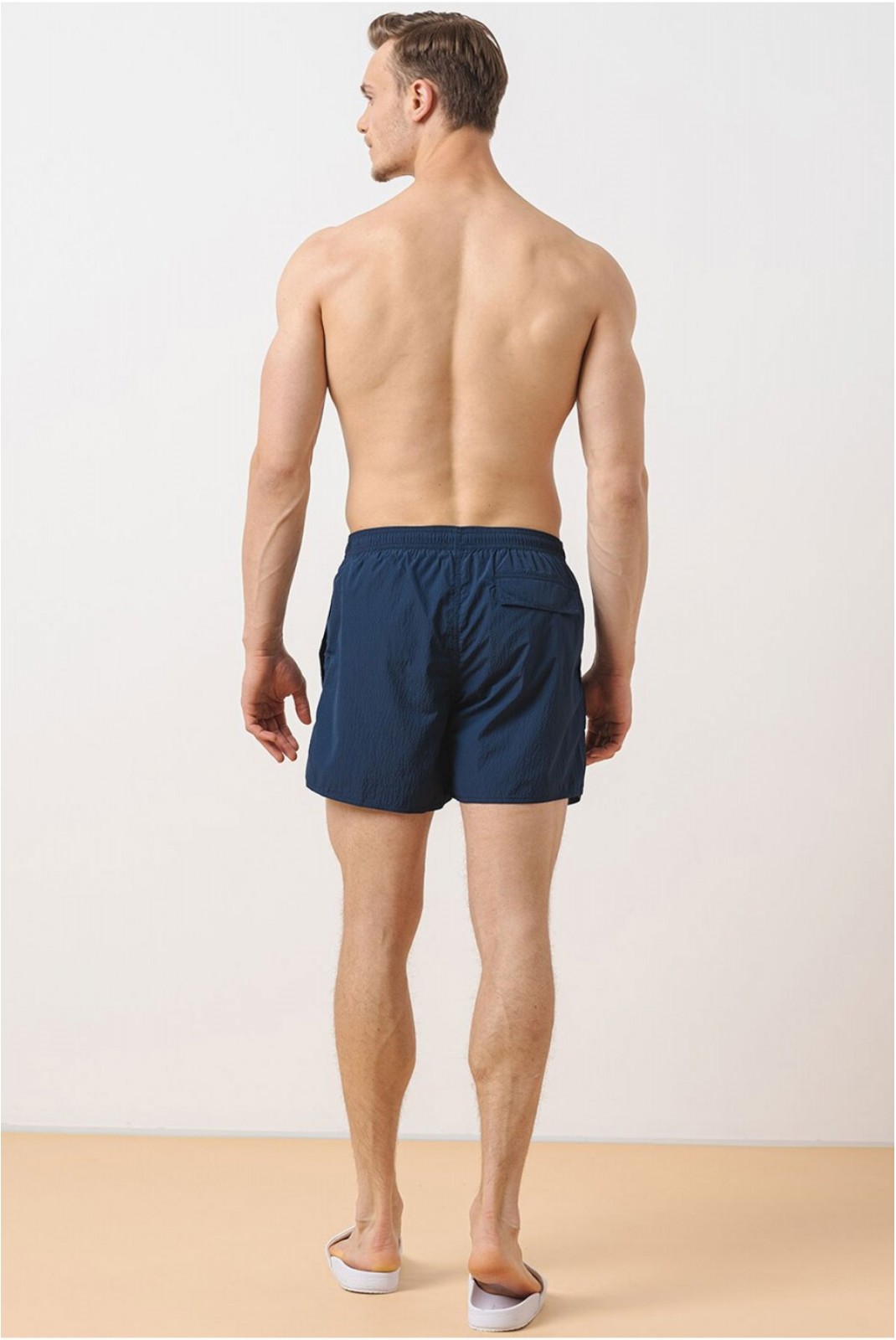 Short de bain texturé Emporio armani 06935 BLU NAVY 211740 4R419