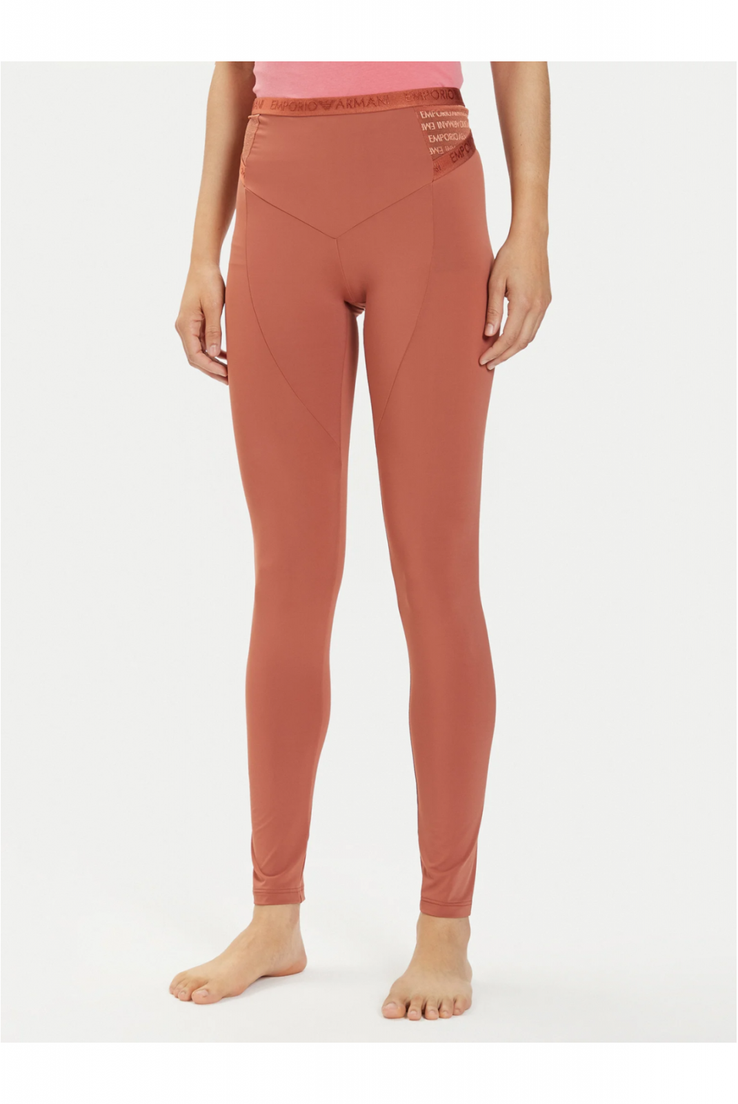 Leggings stretch Emporio armani 01656 CACAO 164728 3F204