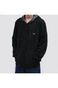 Sweat zippé à capuche Emporio armani 00020 NERO 111784 4R571